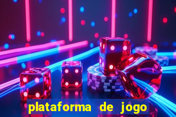 plataforma de jogo nova pagando